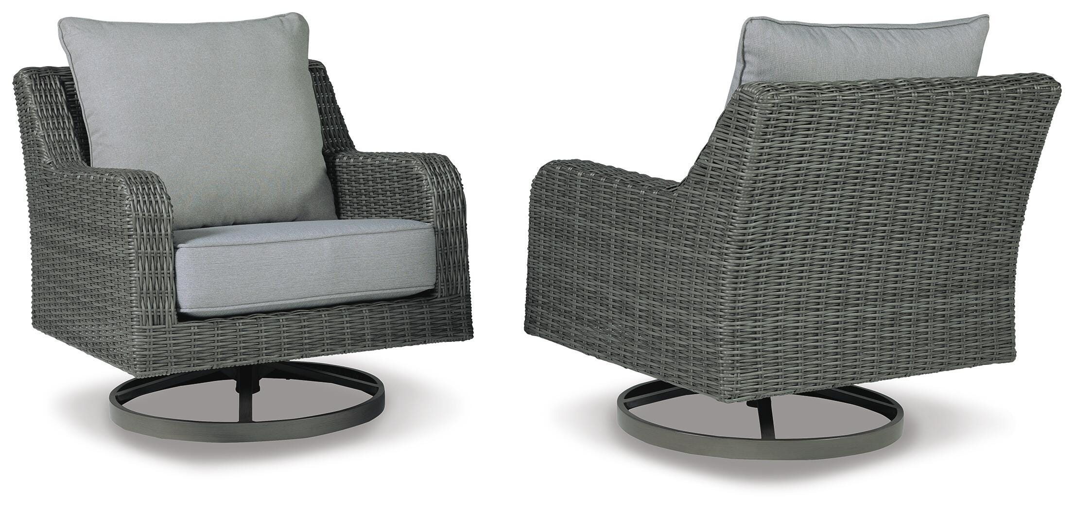 Elite Park Swivel Lounge Chair (Set of 2)