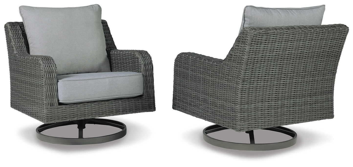 Elite Park Swivel Lounge Chair (Set of 2)