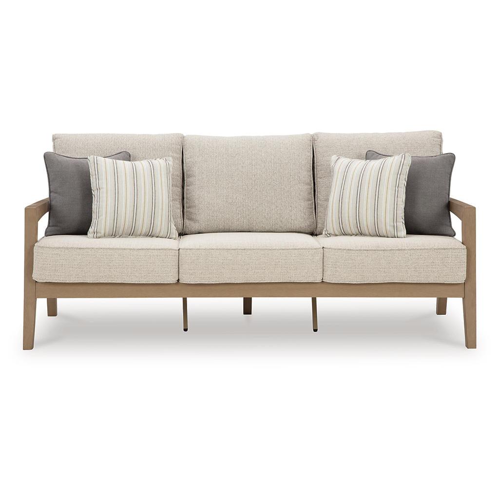 Hallow Creek Outdoor Sofa with Cushion — Driftwood Signature Design by Ashley® Outdoor