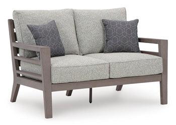 Hillside Barn Outdoor Loveseat with Cushion Signature Design by Ashley® Outdoor