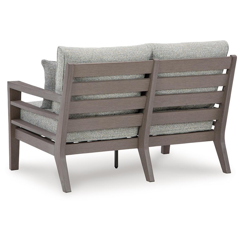 Hillside Barn Outdoor Loveseat with Cushion Signature Design by Ashley® Outdoor