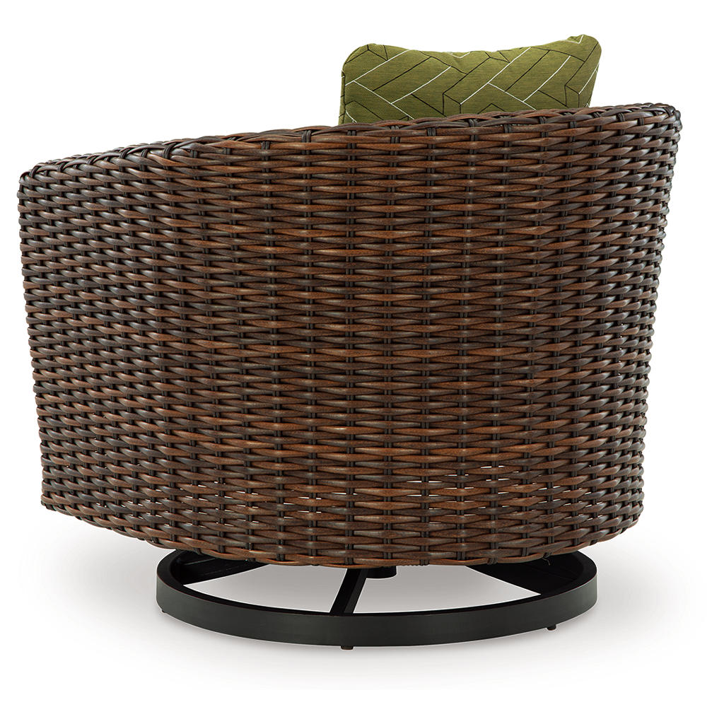 Horizon Hall Outdoor Sofa, 2 Lounge Chairs, Ottoman and Coffee Table Signature Design by Ashley® Uncategorized