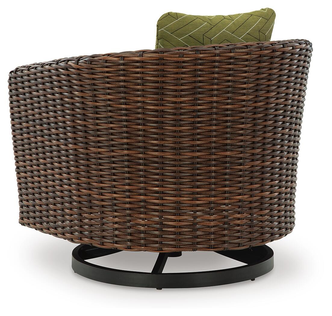 Horizon Hall Outdoor Sofa, 2 Lounge Chairs and 2 Ottomans