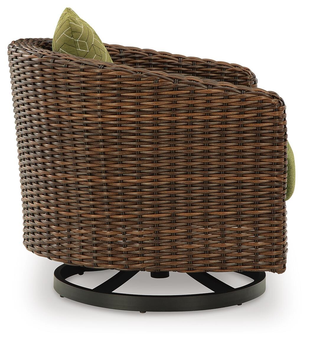Horizon Hall Outdoor Sofa, 2 Lounge Chairs and 2 Ottomans