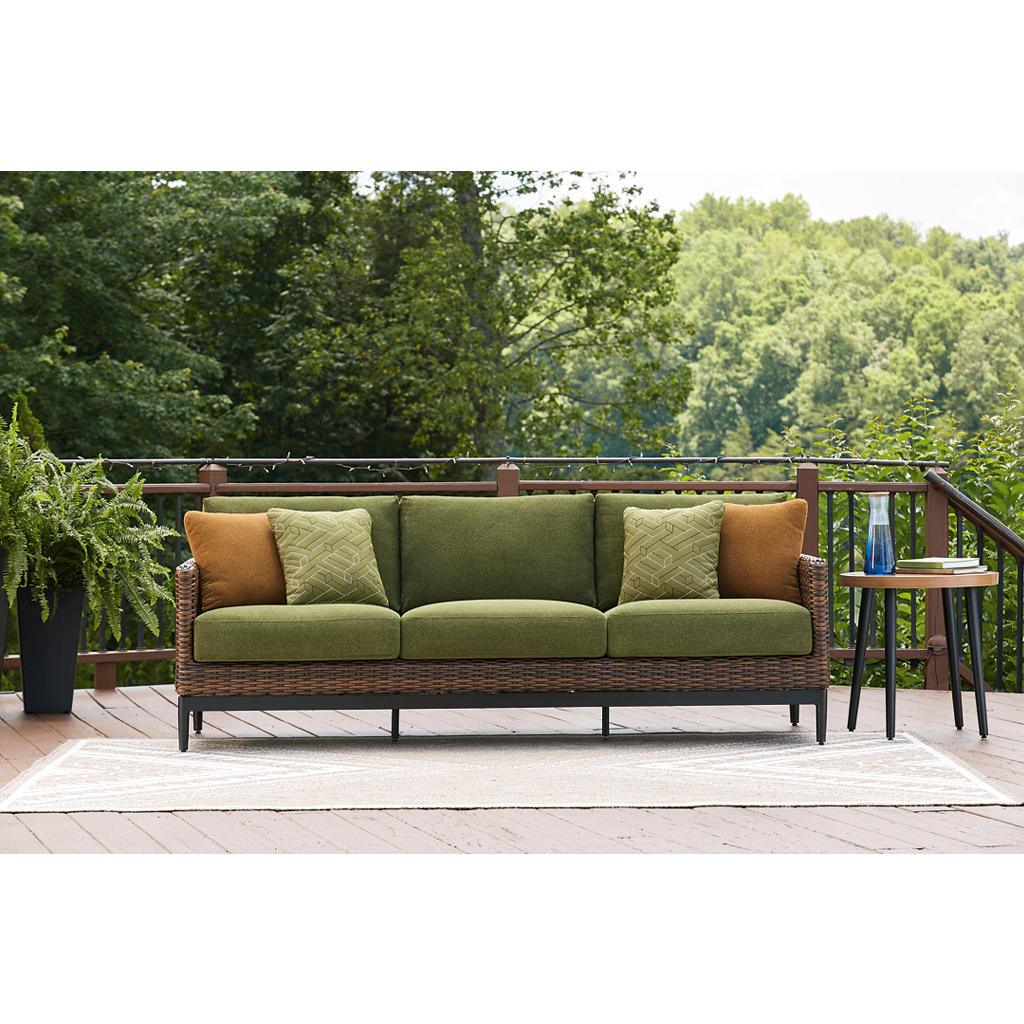 Horizon Hall Outdoor Sofa with Cushion Signature Design by Ashley® Outdoor