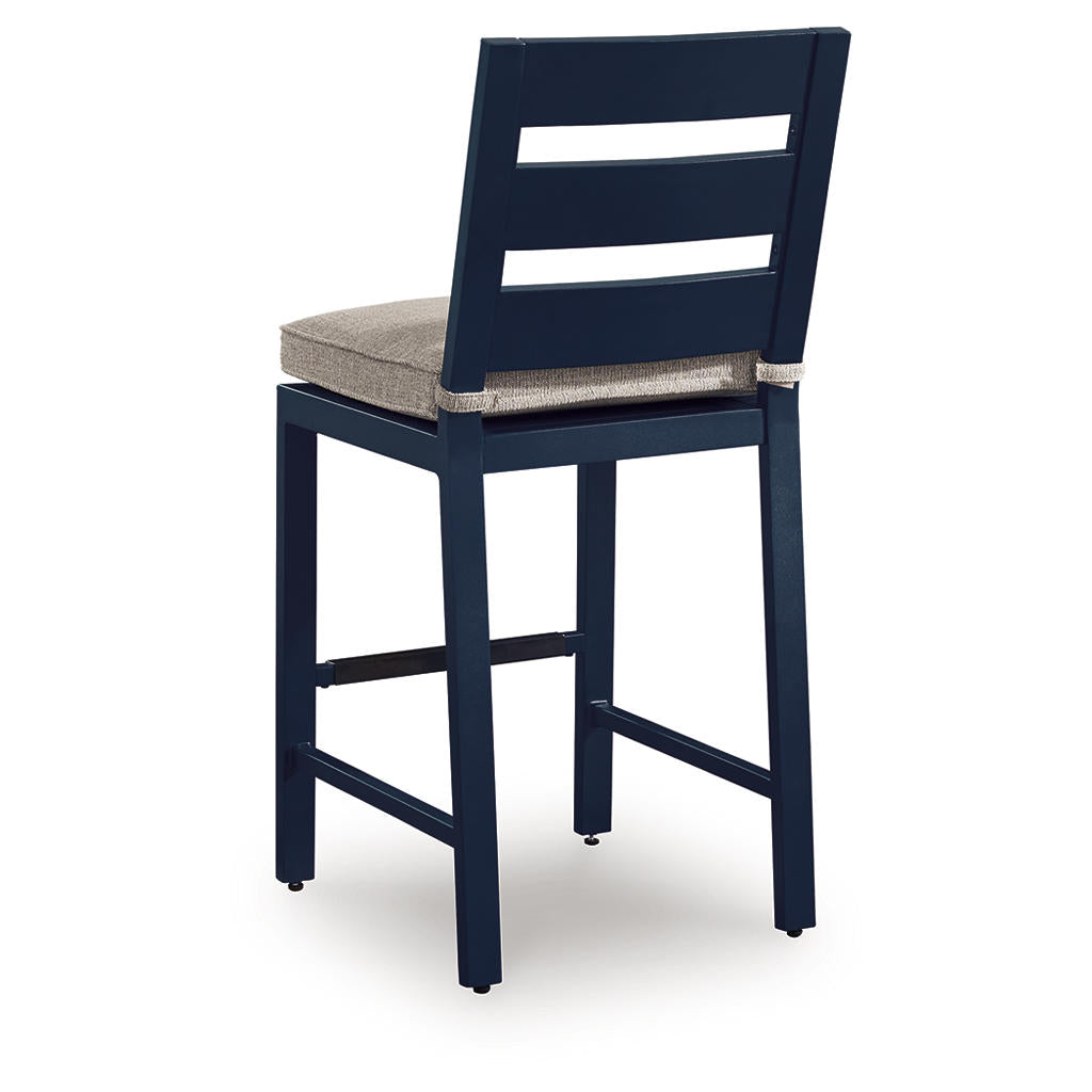 East Beach Outdoor Counter Height Bar Stool (Set of 2) Signature Design by Ashley® Outdoor