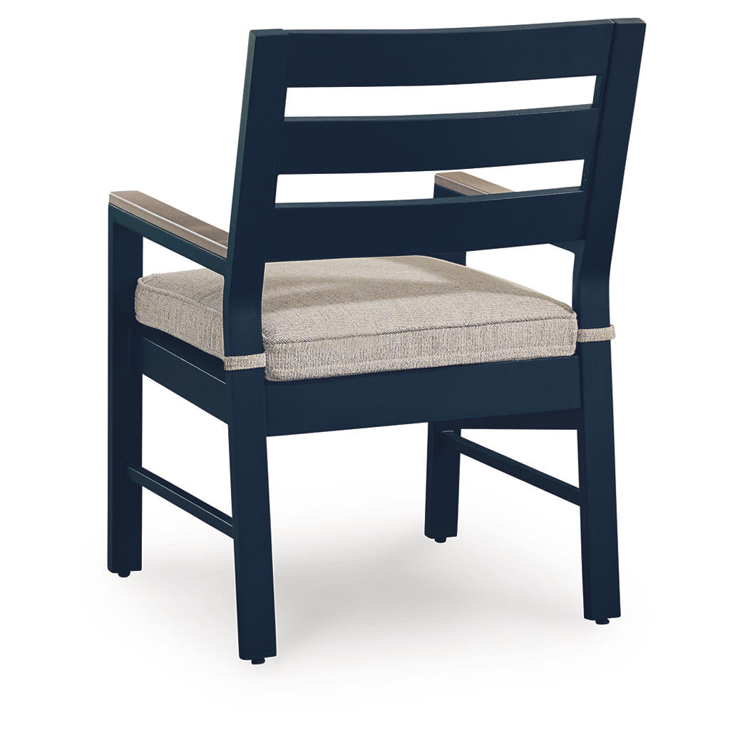 East Beach Outdoor Arm Chair with Cushion (Set of 2) Signature Design by Ashley® Outdoor