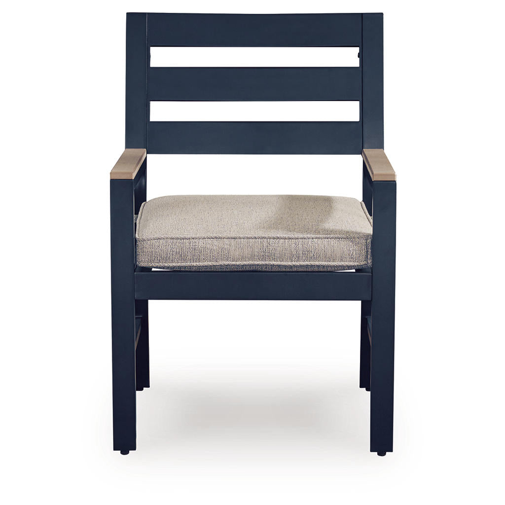 East Beach Outdoor Arm Chair with Cushion (Set of 2) Signature Design by Ashley® Outdoor