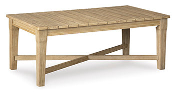 Carter Hall Outdoor Coffee Table Signature Design by Ashley® Tables