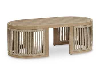 Serena Shores Outdoor Coffee Table Signature Design by Ashley® Tables