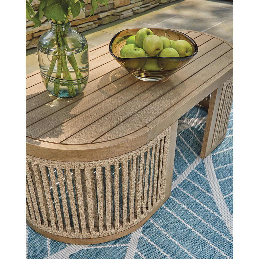 Serena Shores Outdoor Coffee Table Signature Design by Ashley® Tables