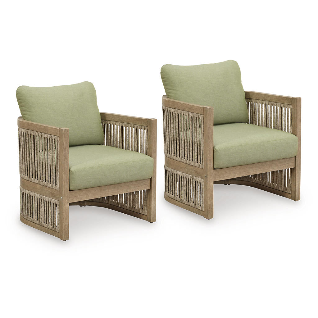 Serena Shores Outdoor Lounge Chair (Set of 2) Signature Design by Ashley® Outdoor