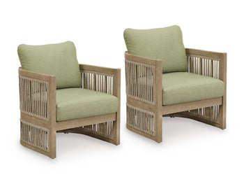Serena Shores Outdoor Lounge Chair (Set of 2) Signature Design by Ashley® Outdoor