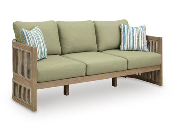Serena Shores Outdoor Sofa with Cushion Signature Design by Ashley® Outdoor