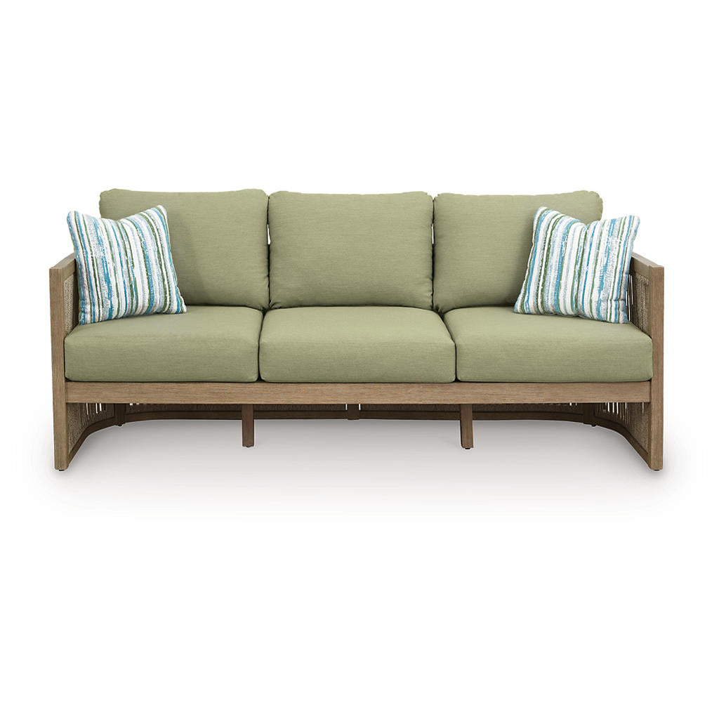 Serena Shores Outdoor Sofa with Cushion Signature Design by Ashley® Outdoor