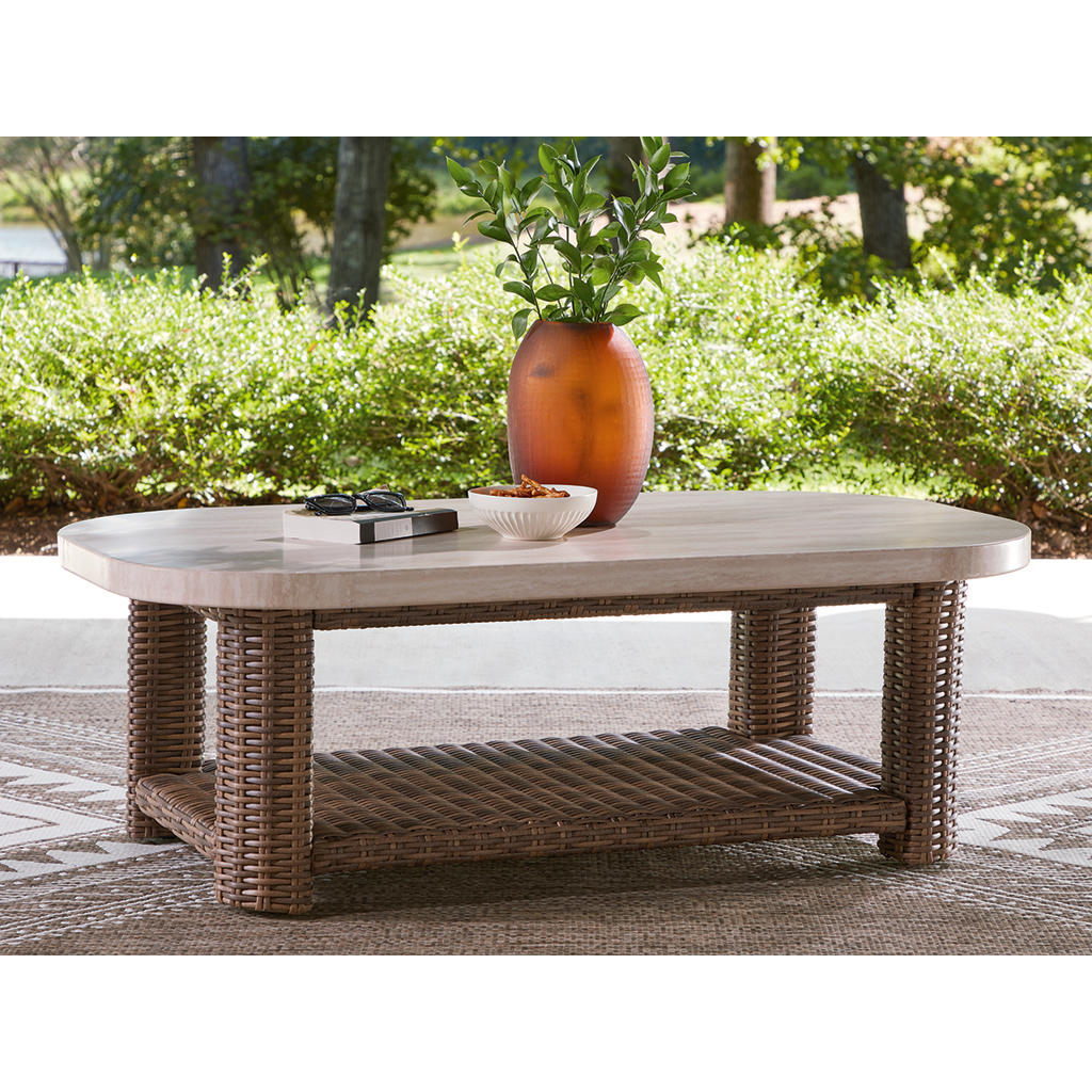 Dolan Creek Outdoor Coffee Table Signature Design by Ashley® Tables