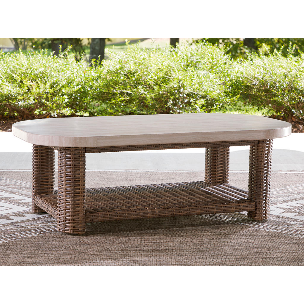Dolan Creek Outdoor Coffee Table Signature Design by Ashley® Tables