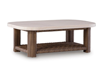 Dolan Creek Outdoor Coffee Table Signature Design by Ashley® Tables