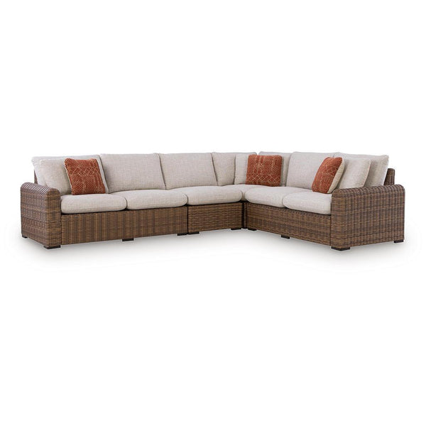 Dolan Creek 4-Piece Outdoor Sectional Signature Design by Ashley® Outdoor