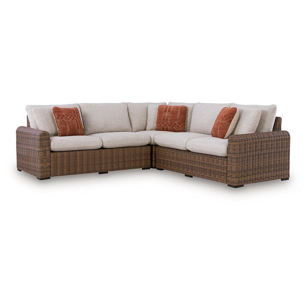 Dolan Creek 3-Piece Outdoor Sectional Signature Design by Ashley® Outdoor