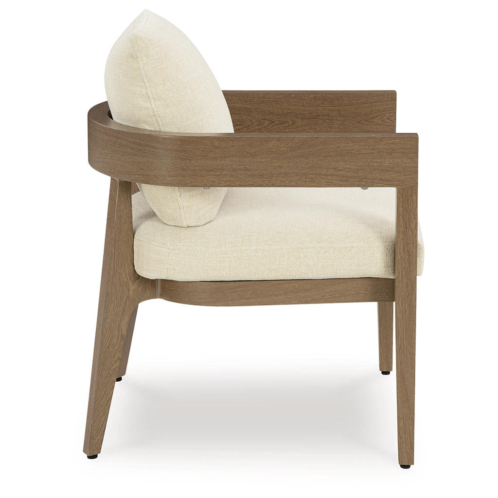 Serene Bay Outdoor Dining Arm Chair with Cushion (Set of 2) Signature Design by Ashley® Outdoor
