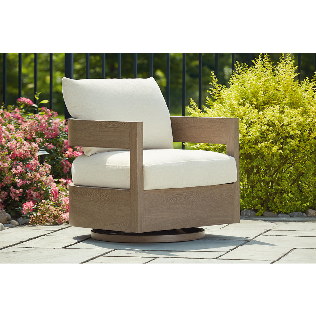 Serene Bay Outdoor Swivel Glider Chair with Cushion Signature Design by Ashley® Outdoor