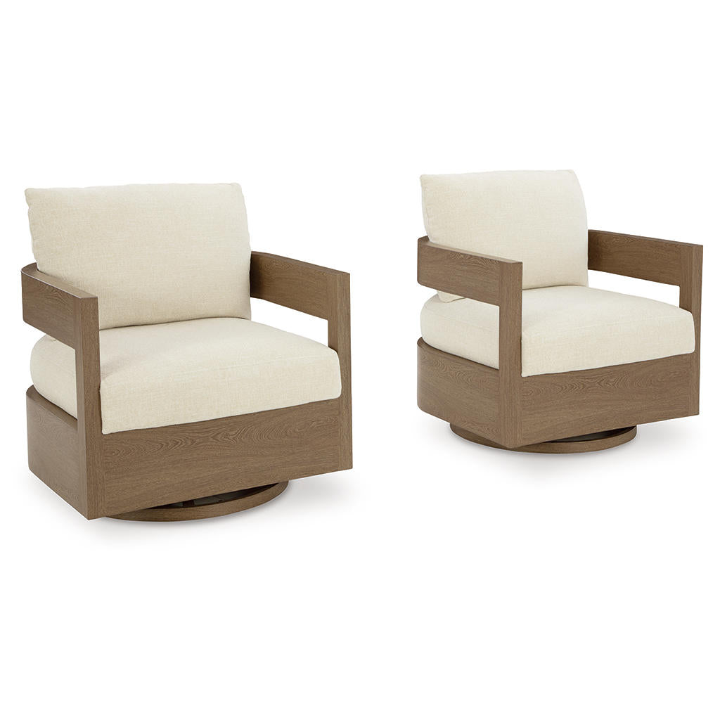 Serene Bay Outdoor Swivel Glider Chair with Cushion Signature Design by Ashley® Outdoor