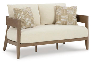 Serene Bay Outdoor Loveseat with Cushion Signature Design by Ashley® Outdoor