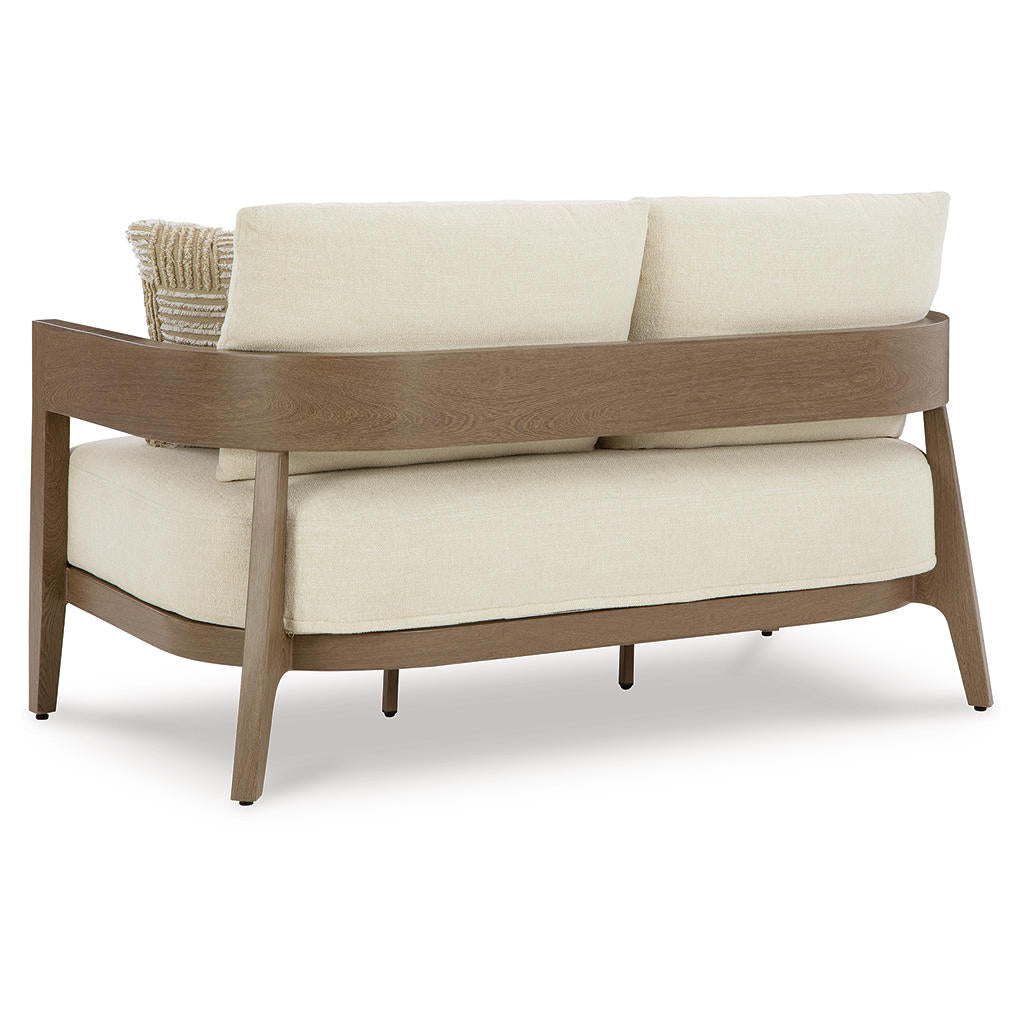 Serene Bay Outdoor Loveseat with Cushion Signature Design by Ashley® Outdoor