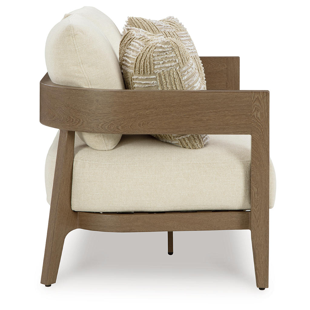 Serene Bay Outdoor Loveseat with Cushion Signature Design by Ashley® Outdoor