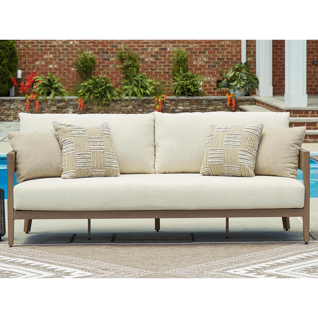 DOORBUSTER! Serene Bay Outdoor Sofa with Cushion Signature Design by Ashley® Outdoor