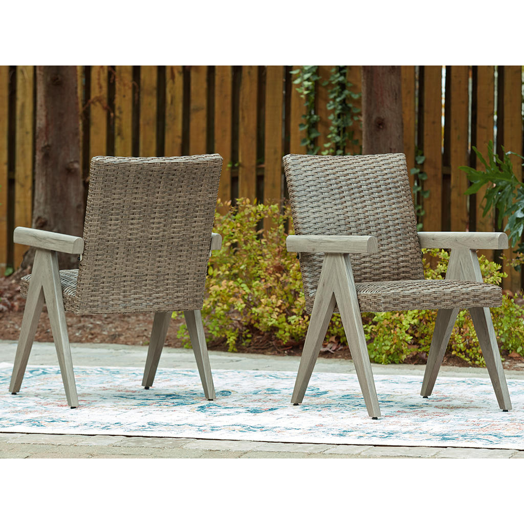 Cliff Trails Outdoor Arm Chair (Set of 2) Signature Design by Ashley® Outdoor