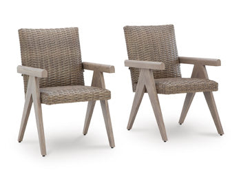 Cliff Trails Outdoor Arm Chair (Set of 2) Signature Design by Ashley® Outdoor