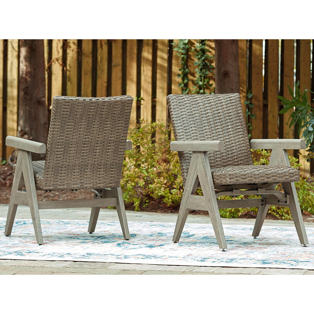 Cliff Trails Outdoor Rocking Arm Chair (Set of 2) Signature Design by Ashley® Outdoor