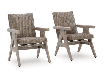 Cliff Trails Outdoor Rocking Arm Chair (Set of 2) Signature Design by Ashley® Outdoor