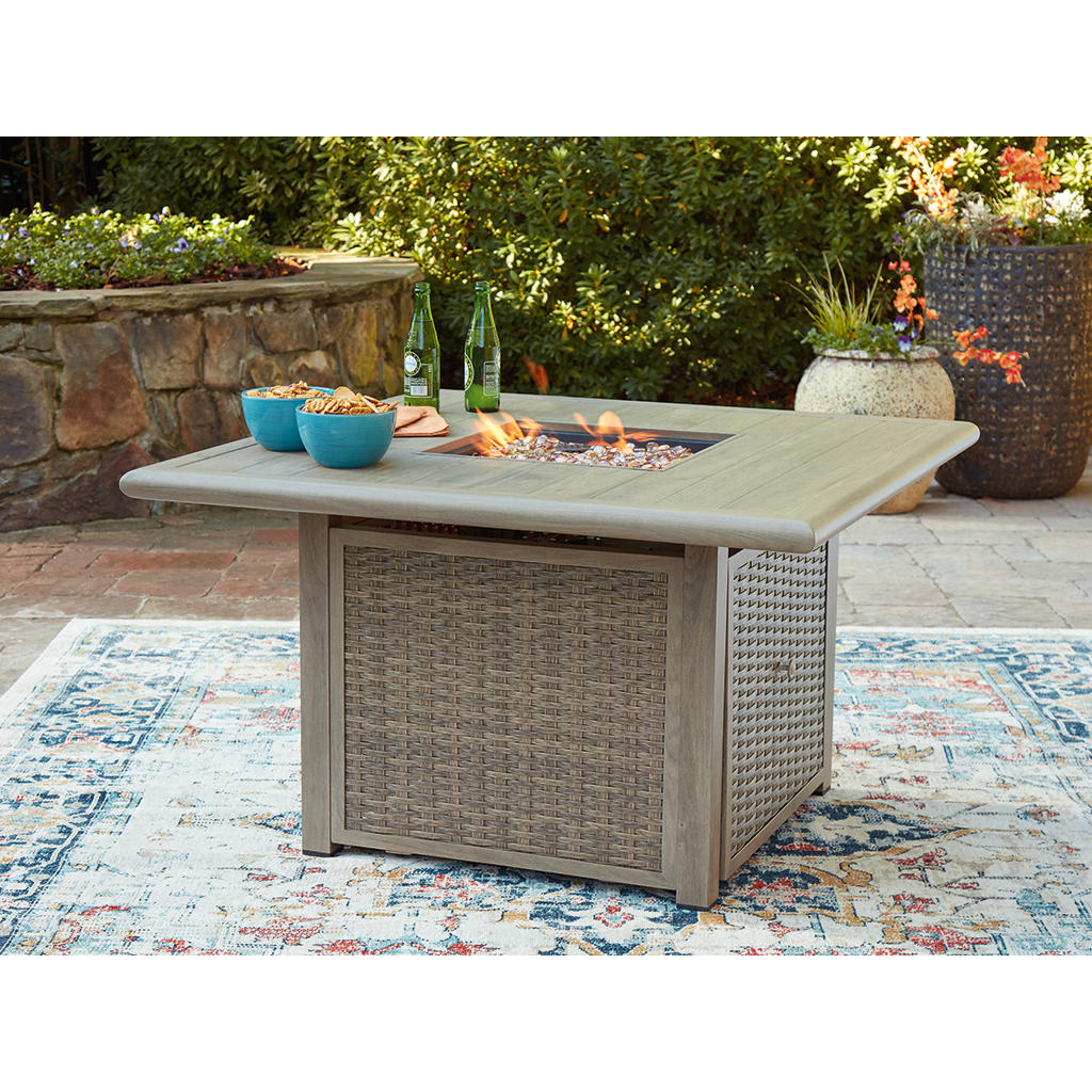 Cliff Trails Fire Pit Table Signature Design by Ashley® Outdoor