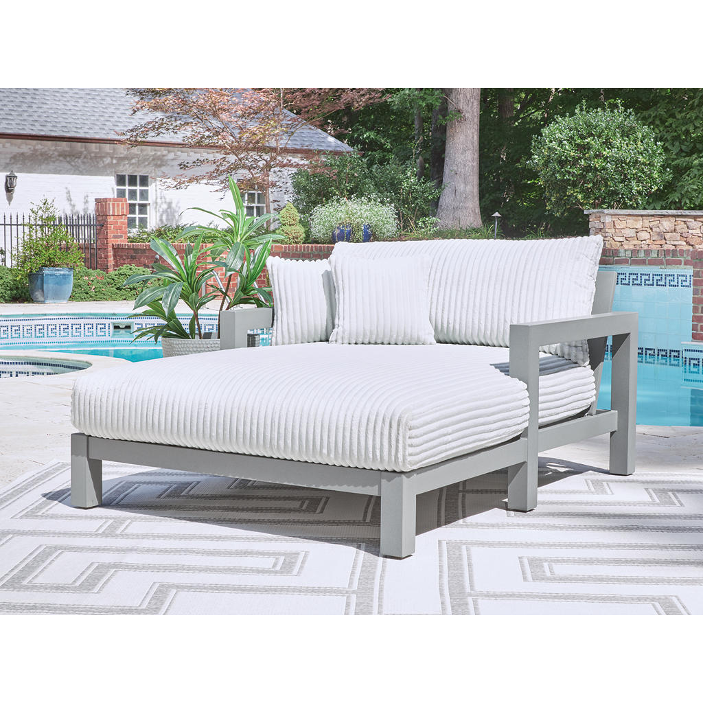 Hurley Park Outdoor Chaise Lounge with Cushion Signature Design by Ashley® Outdoor