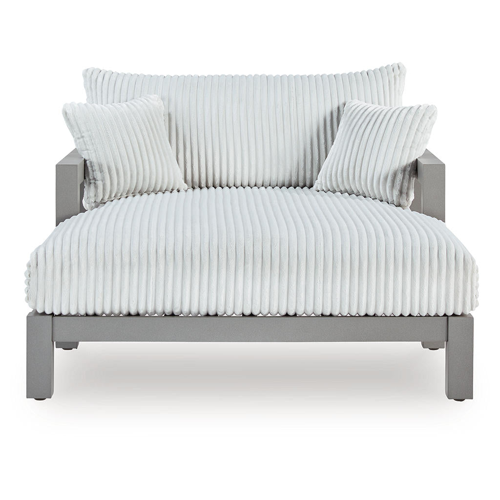 Hurley Park Outdoor Chaise Lounge with Cushion Signature Design by Ashley® Outdoor