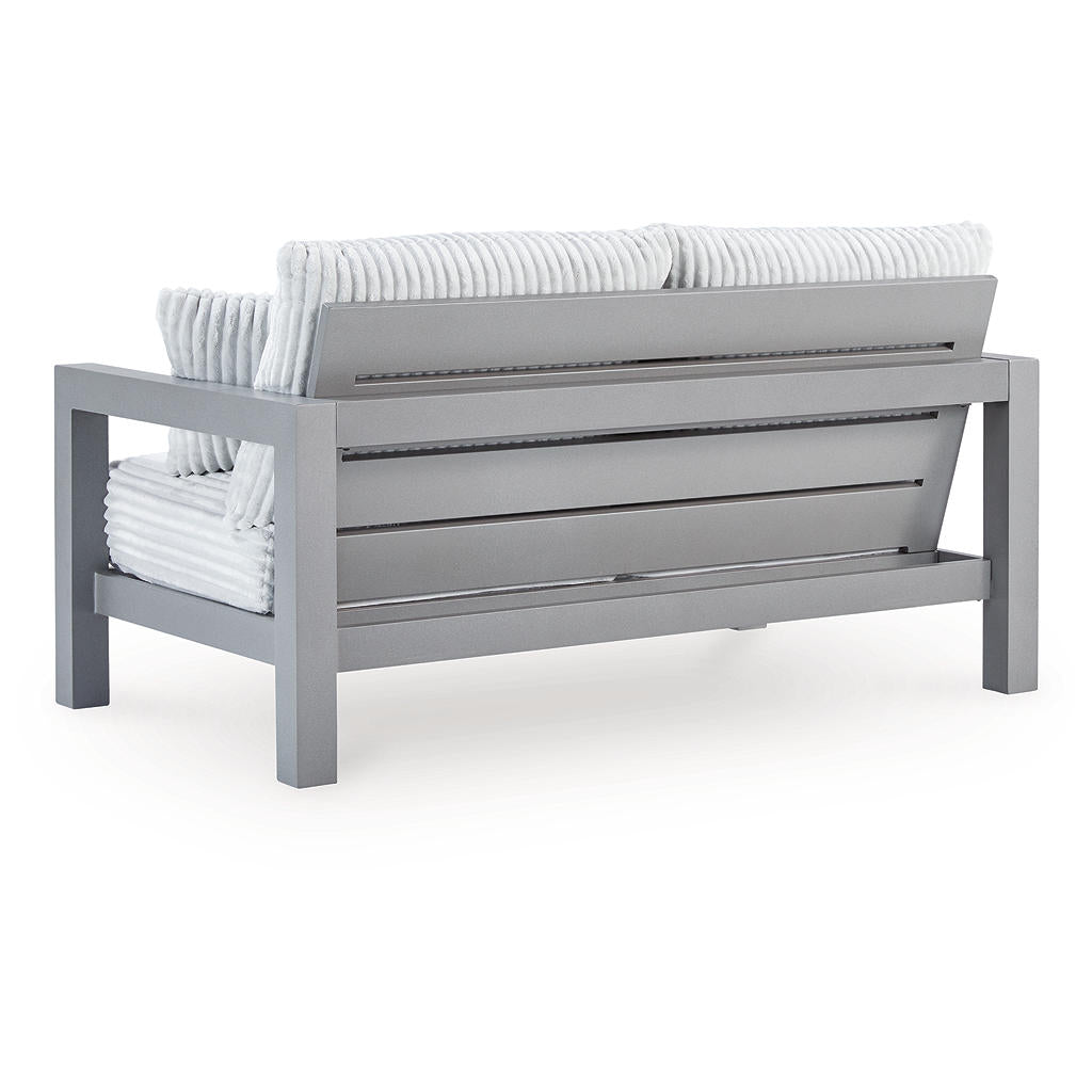 Hurley Park Outdoor Loveseat with Cushion Signature Design by Ashley® Outdoor