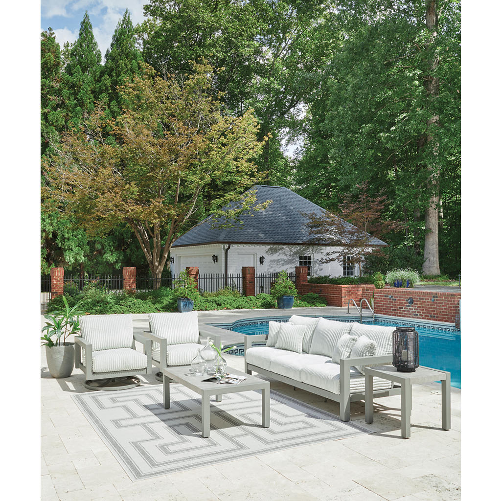 Hurley Park Outdoor Sofa, 2 Lounge Chairs and Coffee Table Signature Design by Ashley® Uncategorized