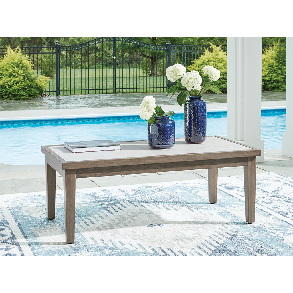 Rainier Ranch Outdoor Coffee Table Signature Design by Ashley® Tables