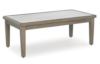 Rainier Ranch Outdoor Coffee Table Signature Design by Ashley® Tables
