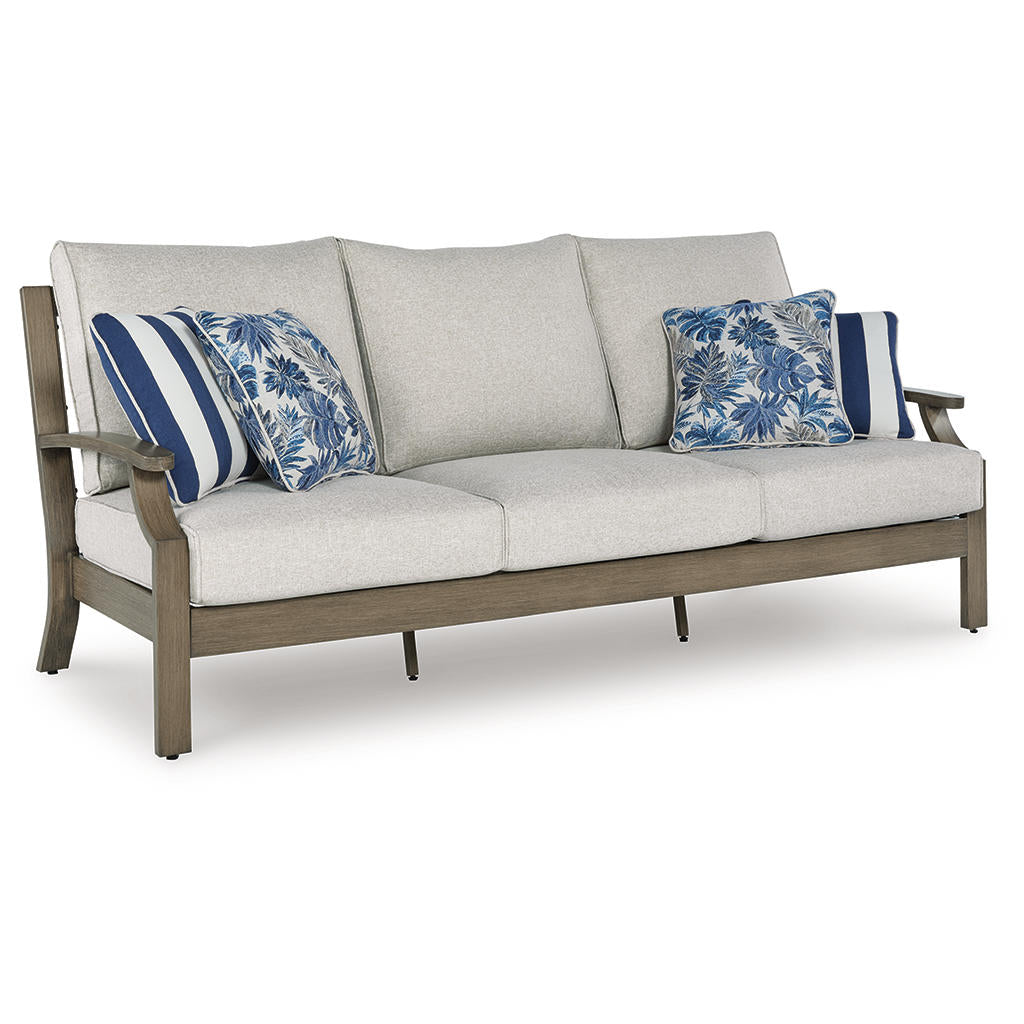 Rainier Ranch Outdoor Sofa with Cushion Signature Design by Ashley® Outdoor