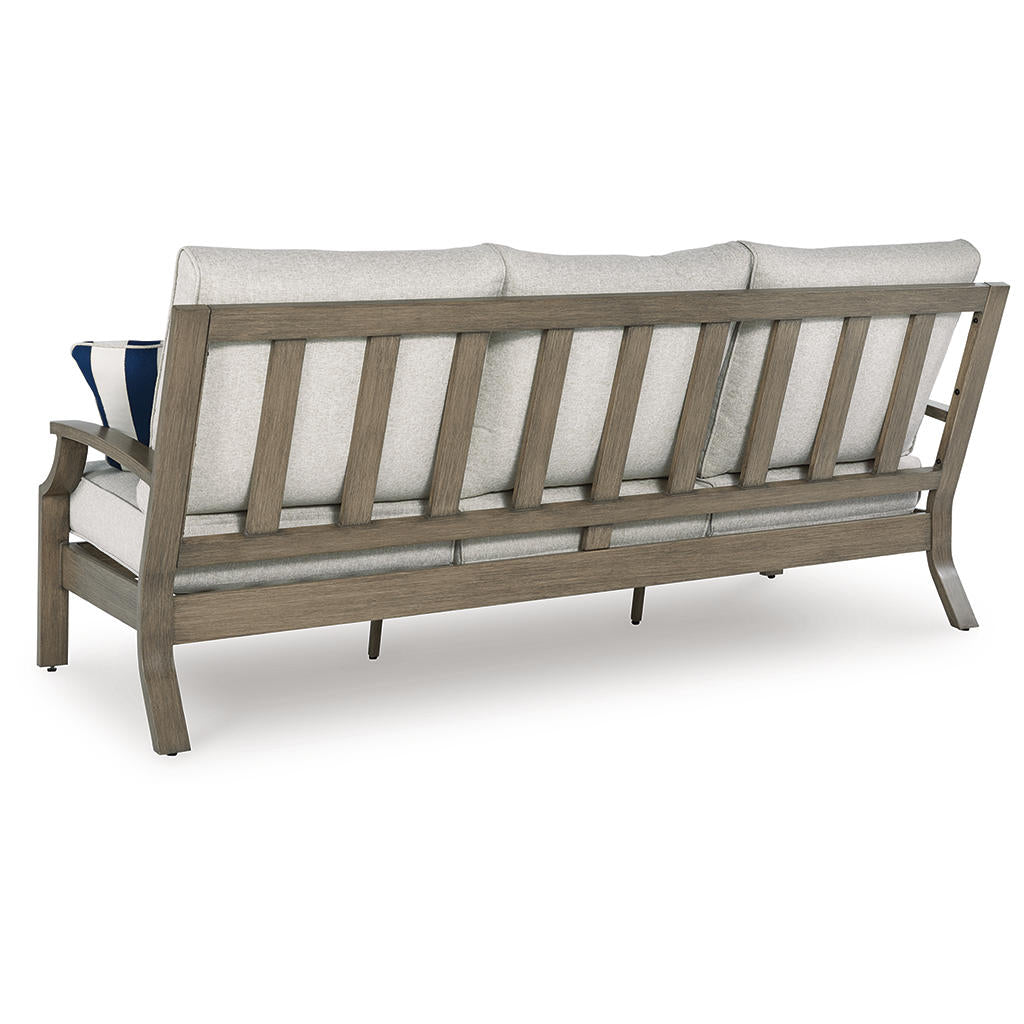 Rainier Ranch Outdoor Sofa with Cushion Signature Design by Ashley® Outdoor