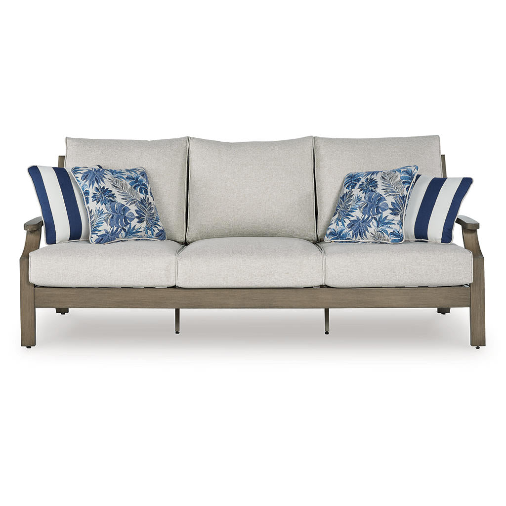 Rainier Ranch Outdoor Sofa with Cushion Signature Design by Ashley® Outdoor