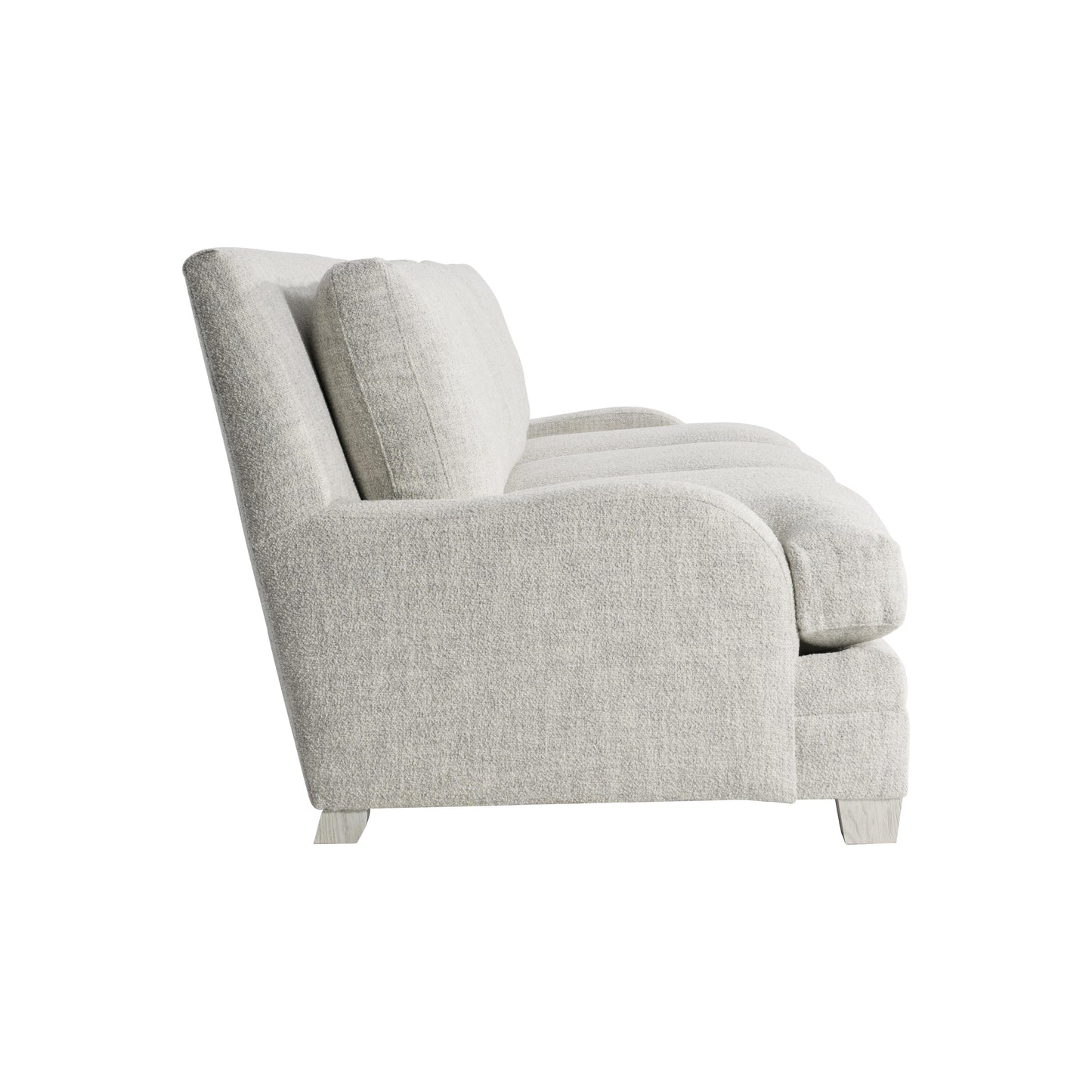 Bernhardt Rollins Fabric Sofa — Low Arms, Lofty Comfort Bernhardt Sofa