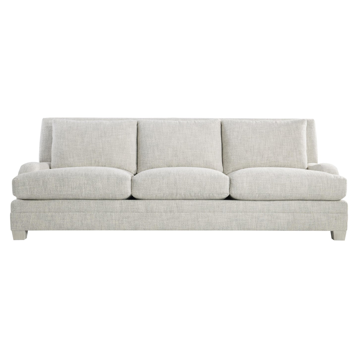 Bernhardt Rollins Fabric Sofa — Low Arms, Lofty Comfort Bernhardt Sofa