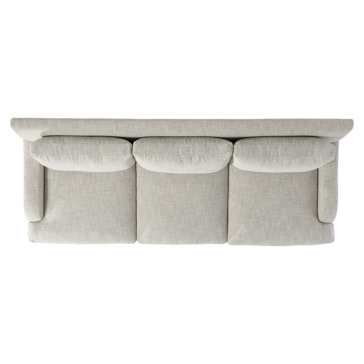 Bernhardt Rollins Fabric Sofa — Low Arms, Lofty Comfort Bernhardt Sofa