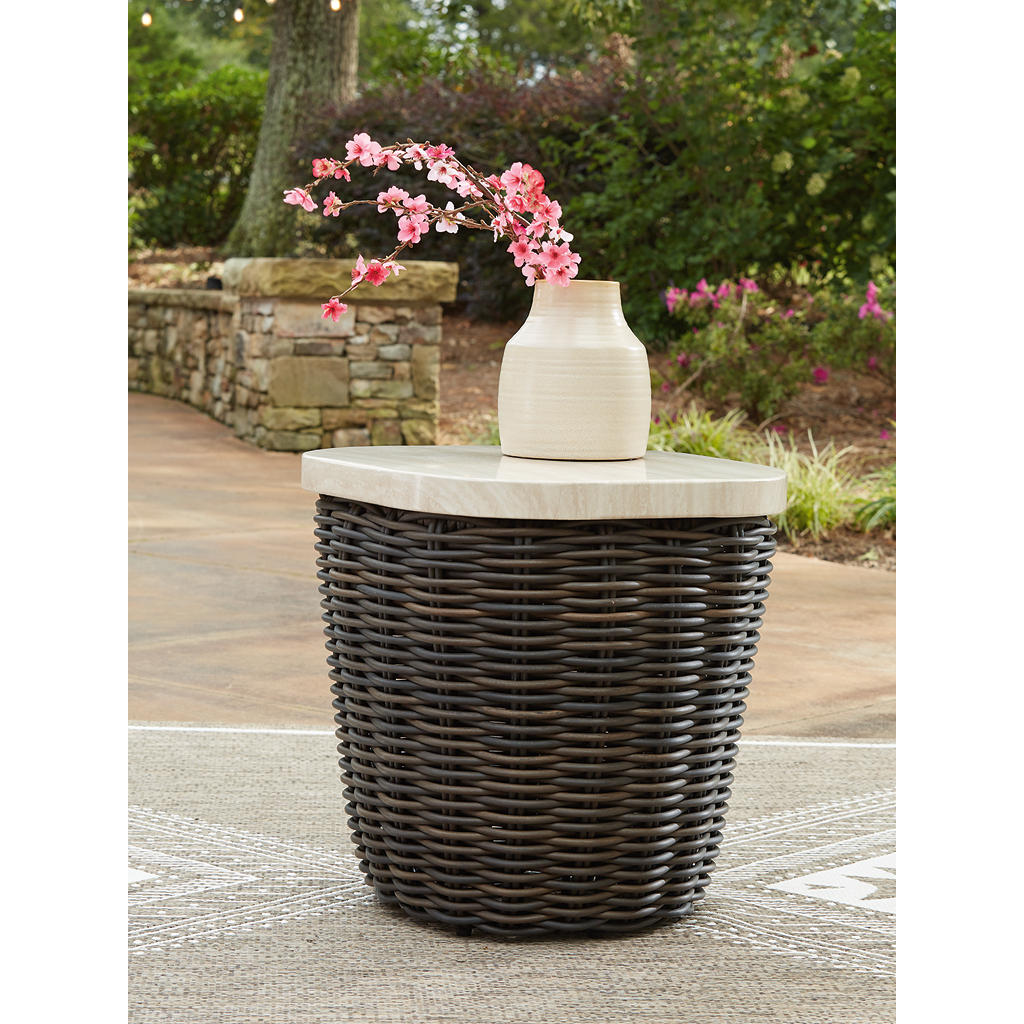 Kimora Outdoor End Table Signature Design by Ashley® Tables