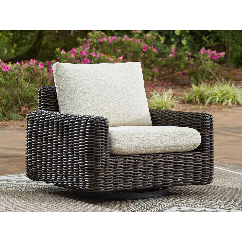 Kimora Outdoor Swivel Lounge Chair Signature Design by Ashley® Outdoor